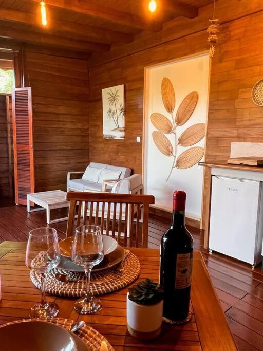 Bungalow Avec Jacuzzi Privatif Villa Сент-Роз Екстериор снимка